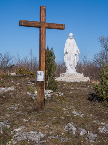 Croix et Vierge du Mont Chatel