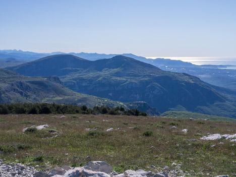 Le Puy de Tourrettes et le Pic de Courmettes depuis le Haut Montet