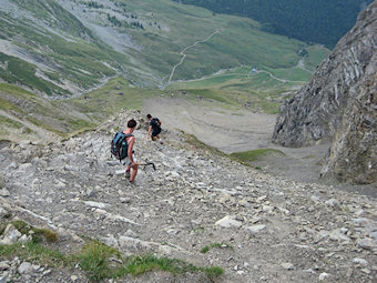 Passage sous le Trou de la Mouche