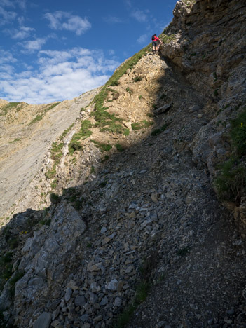 Sous le Col du Rasoir