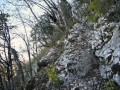 Le sentier du Reposoir en amont des Balmes de Nances, Avant Pays Savoyard