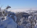 Vue depuis la Pierre de Vire, Saint Maurice de Rotherens, Avant Pays Savoyard