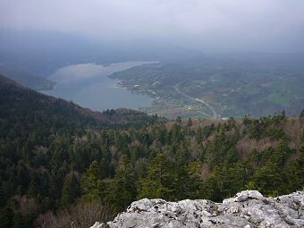 Belledigue, le Lac d'Aiguebelette