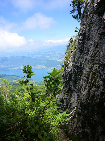 Le Lac du Bourget depuis le Couloir Nord