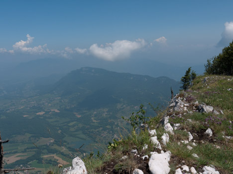 Sur la crête du Molard Noir