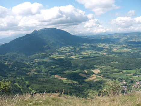 Le Mont du Chat et la célèbre Dent