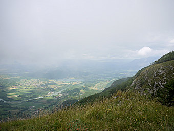 Nuages sur le Lac de Chevelu