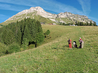 Mont Colombiez et Roc de Poyez