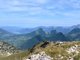 Panorama du Mont Colombier, Lac d'Annecy