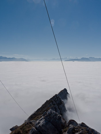 Arête sud, Dent d'Arclusaz