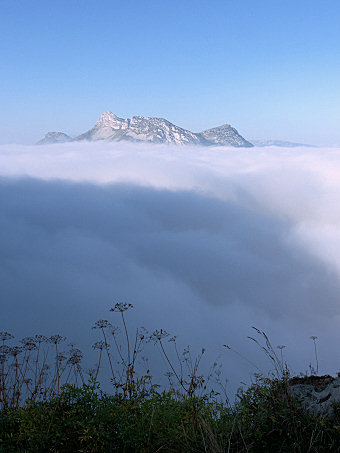 Mont Colombier et le Roc de Poyez