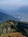 Sur la crête de la Roche Pourrie