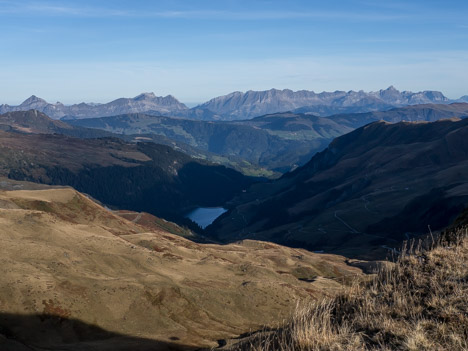 Lac du barrage de Saint-Guérin, Aravis