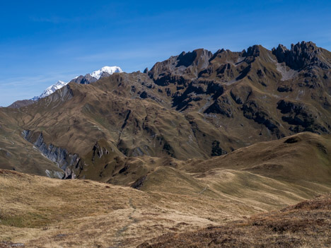 Le Col du Coin et la Grande Paréi