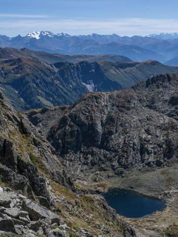 Au-dessus des Lacs de la Tempête