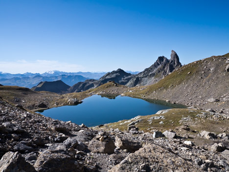 Lac de Presset, Pierra Menta