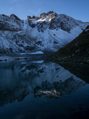 Reflet sur le Lac d'Amour