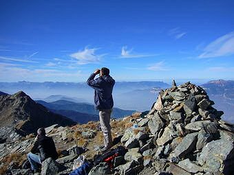 Le cairn de la Cime de la Jasse