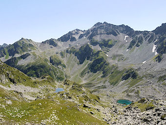 Col de Vay et Lacs du Morétan