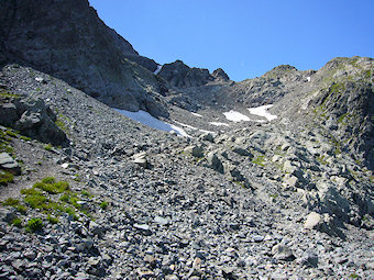 Versant Nord du Col de la Mine de Fer