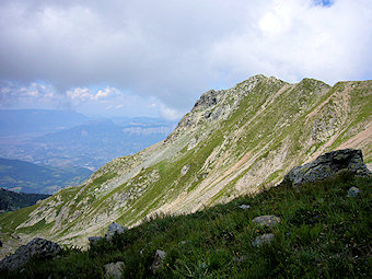 La crête Col du Loup