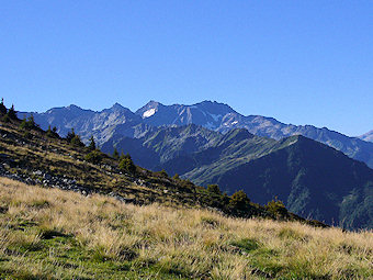 la pointe de l'Aup du Pont et le Grand Morétan