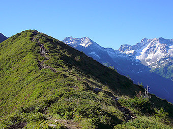 La crête de la Montagne d'Arvillard