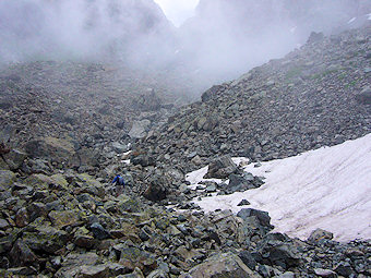 Sous le Col de la Petite Vaudaine