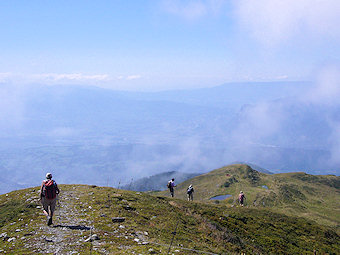 À travers les alpages de la Grande Montagne de Presle