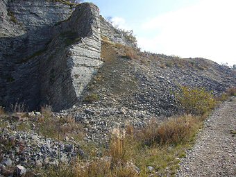 Extraction du calcaire, Cerin