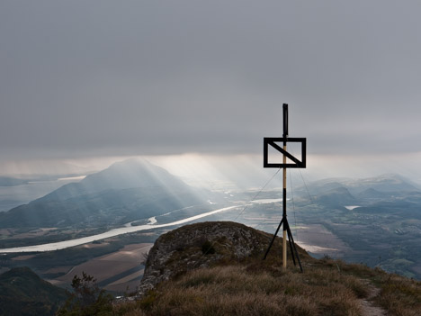 Signal géodésique de la Pierre Chanduraz