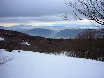 Sur l'arête Nord du Grand Colombier