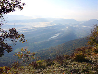 Le lac d'Arboreiaz