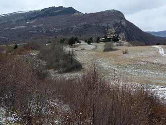 La Cra porte le calavaire d'Innimond, le Mont Pela