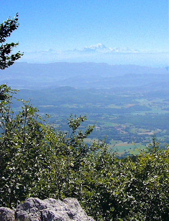 Le Mont Blanc depuis le Mont Pelat