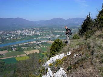 Sur la crête de la Montagne de Parves