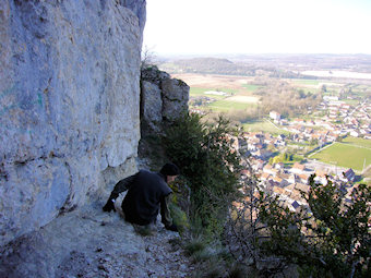 Vers la Croix de Chateland, Serrières de Briord, Ain