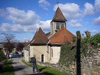 Église de Serrières de Briord, Ain