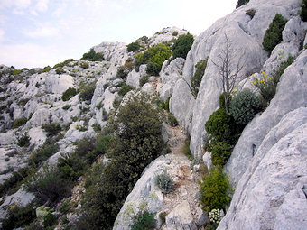 Arête Nord du Col de la Candelle