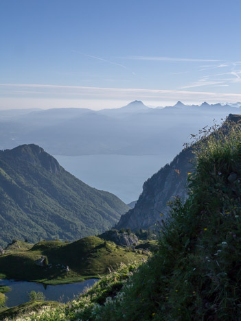 Au Col de Bise vers le Nord Est