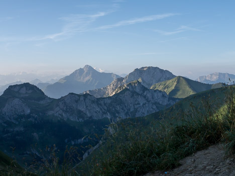 Le Mont de Grange et le Mont Chauffé