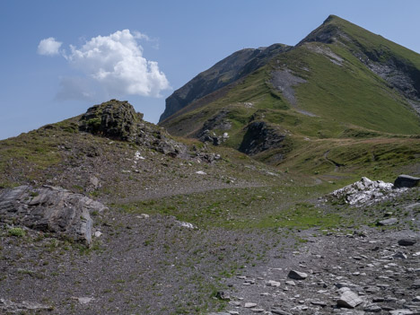 Au Col des Chalettes, vers l'Est