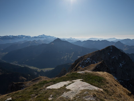 Au sommet des Cornettes de Bise