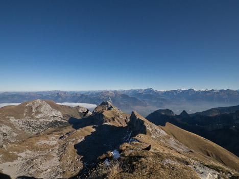 Les Cornettes de Bise, Rochers de Chaudin