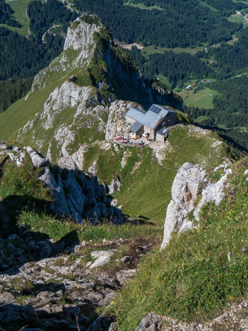 Le refuge de la Dent d'Oche