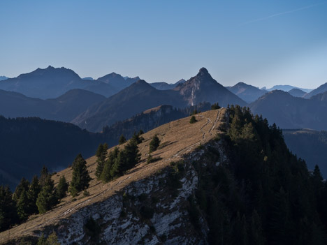 Crête du Pic des Mémises, Mont Ouzon