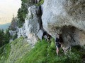 Pas de l'Arche, entre la fissure et le tunnel