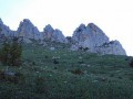 L'arête Sud des Lances de Malissard au petit matin