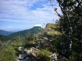 Le Corbeley vu des crêtes du Mont Pellat