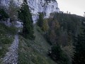 Entre les deux couloirs du Sentier du Colonnel